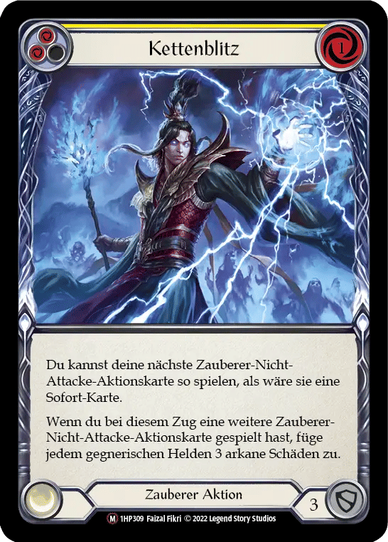 Chain Lightning — History Pack 1 - Black Label — Flesh and Blood