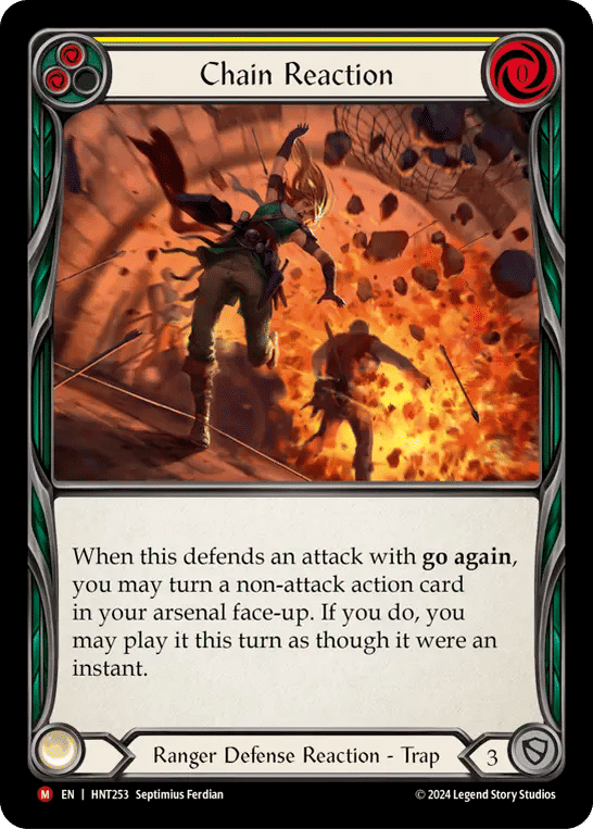 Chain Reaction — The Hunted — Flesh and Blood