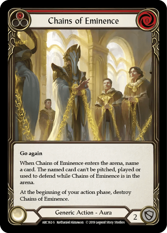 Chains of Eminence — Arcane Rising — Flesh and Blood