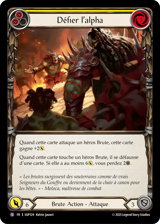 Défier l’alpha — Super Slam — Flesh and Blood