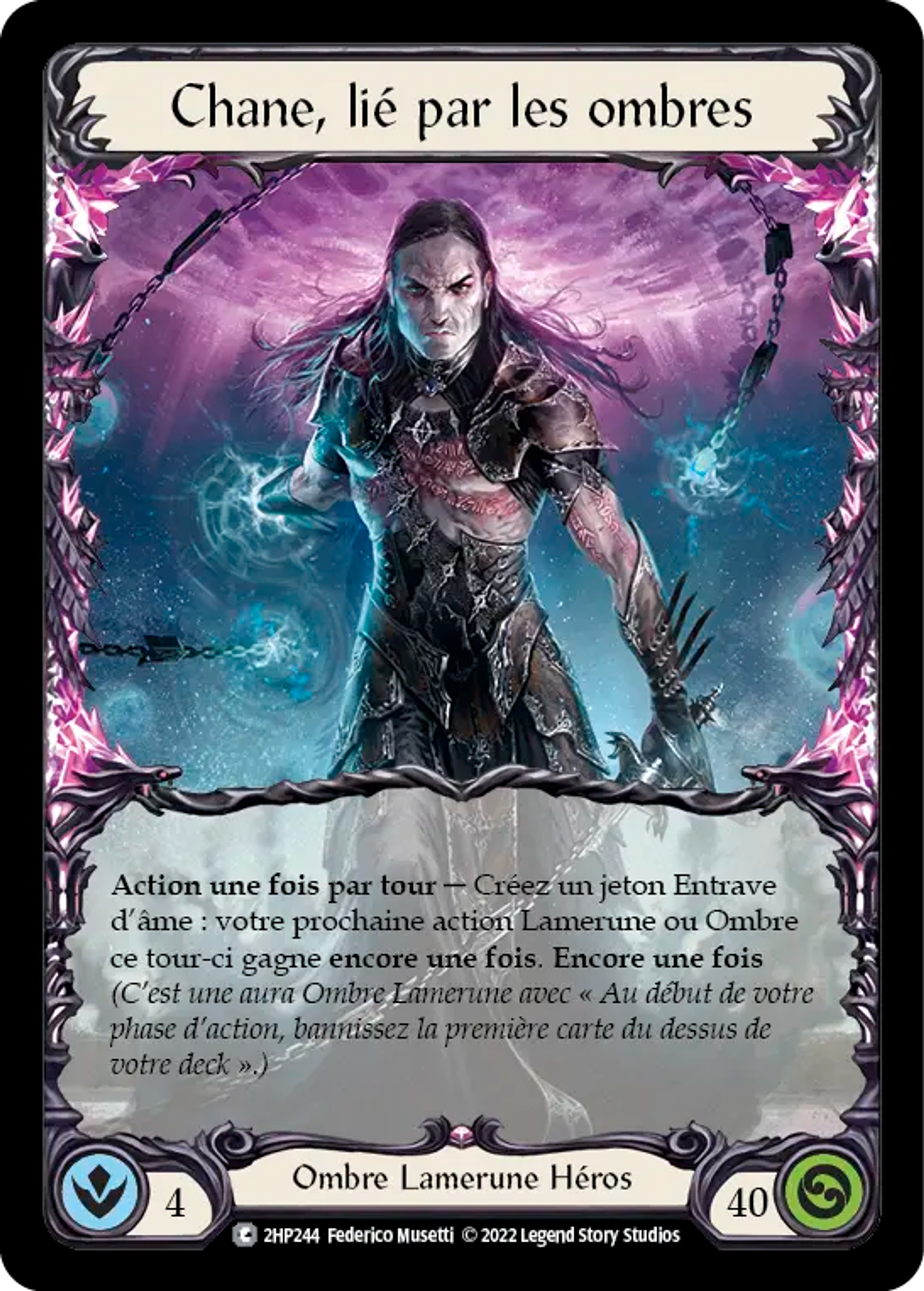 Chane, lié par les ombres — History Pack 2 - Black Label — Flesh and Blood