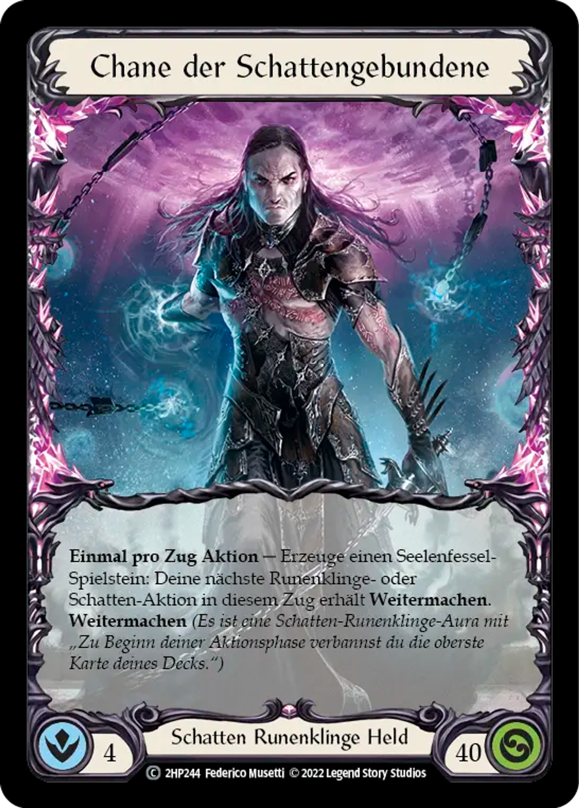 Chane, lié par les ombres — History Pack 2 - Black Label — Flesh and Blood