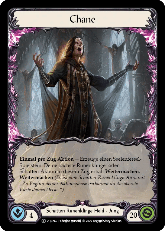 Chane — History Pack 2 - Black Label — Flesh and Blood