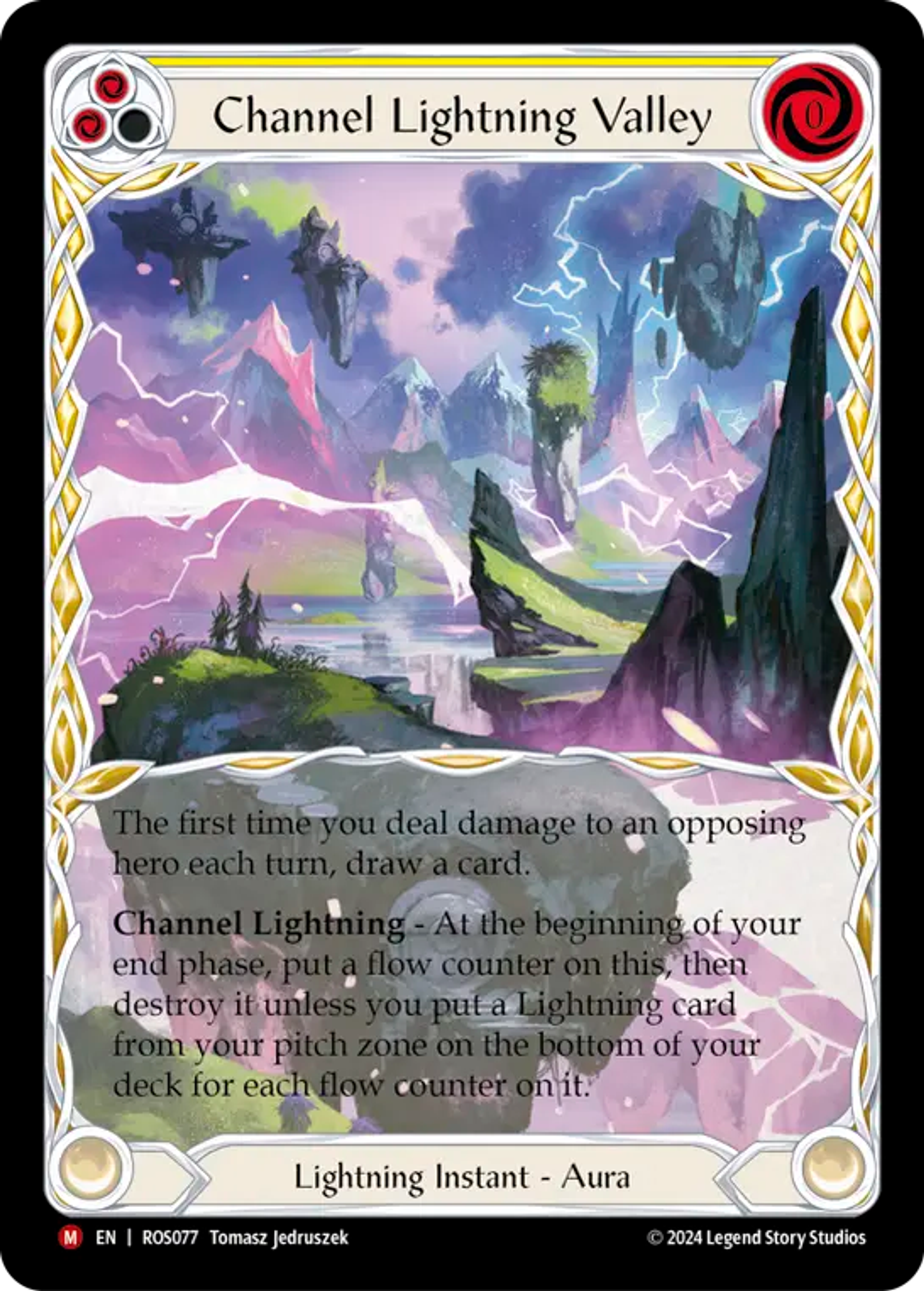 Channel Lightning Valley — Rosetta — Flesh and Blood