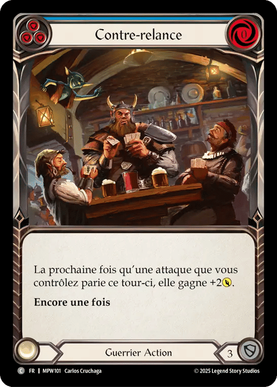 Contre-relance — Mastery Pack Warrior — Flesh and Blood