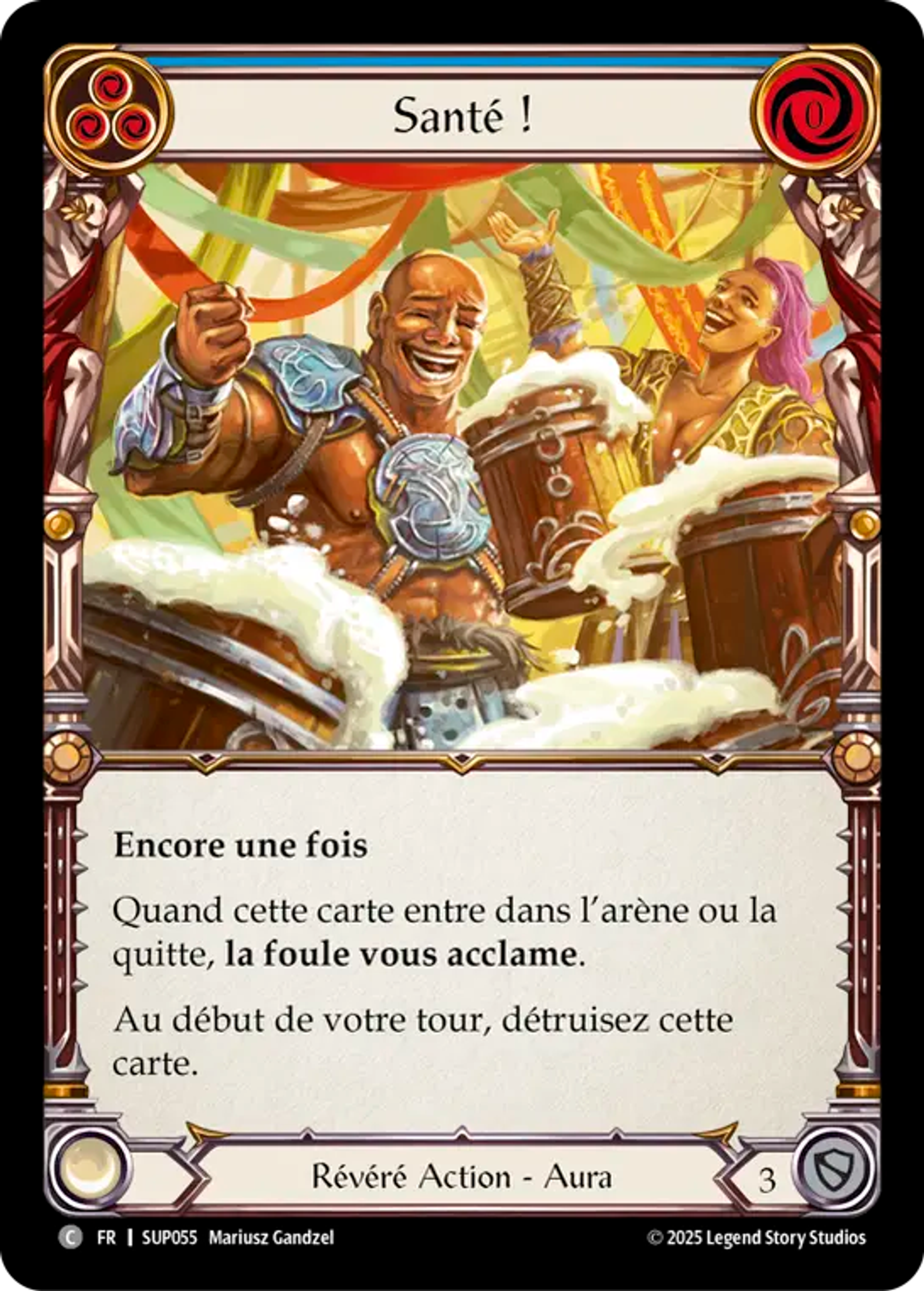 Santé ! — Super Slam — Flesh and Blood