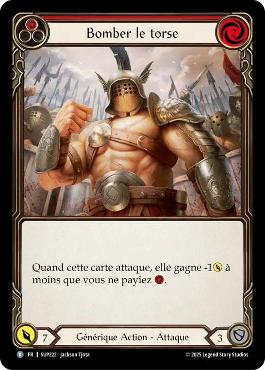 Bomber le torse — Super Slam — Flesh and Blood