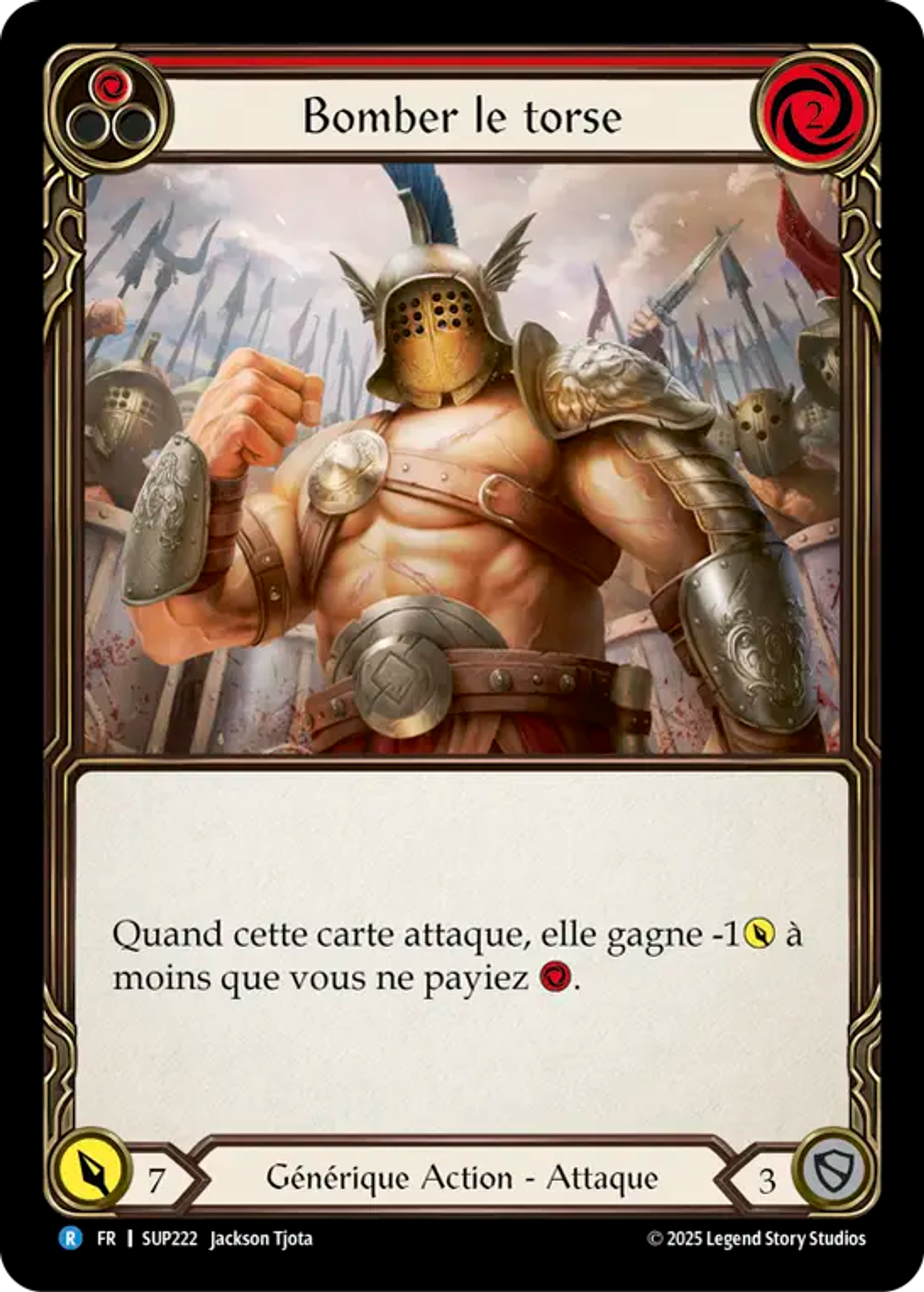 Bomber le torse — Super Slam — Flesh and Blood
