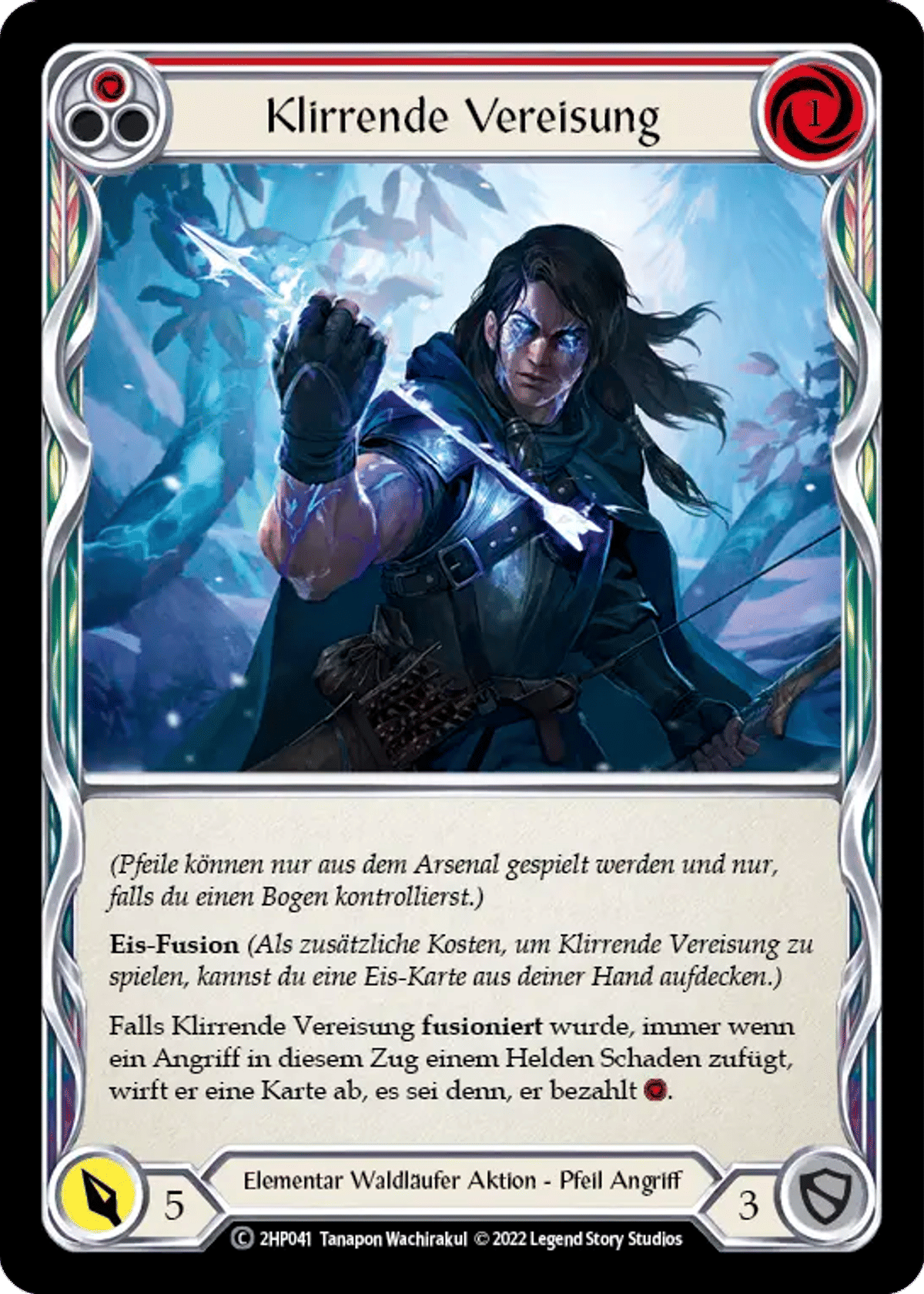 Chilling Icevein (Red) from History Pack 2 - Black Label - Flesh and Blood