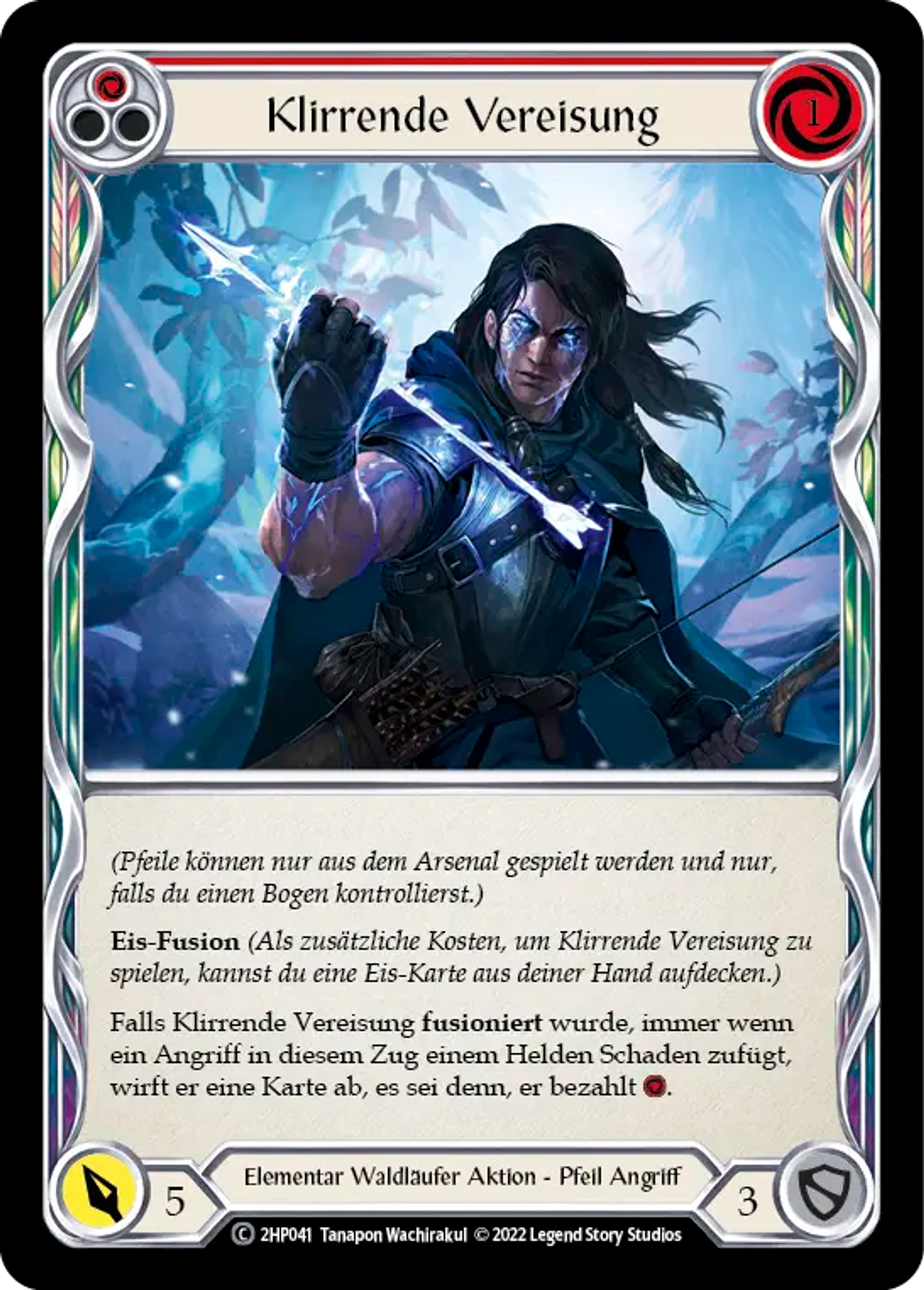 Chilling Icevein (Red) — History Pack 2 - Black Label — Flesh and Blood
