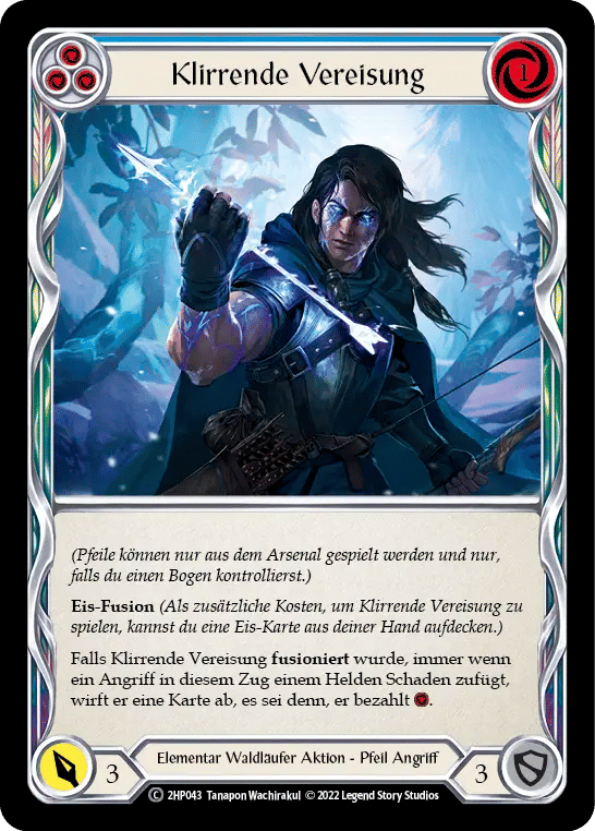 Chilling Icevein (Blue) — History Pack 2 - Black Label — Flesh and Blood