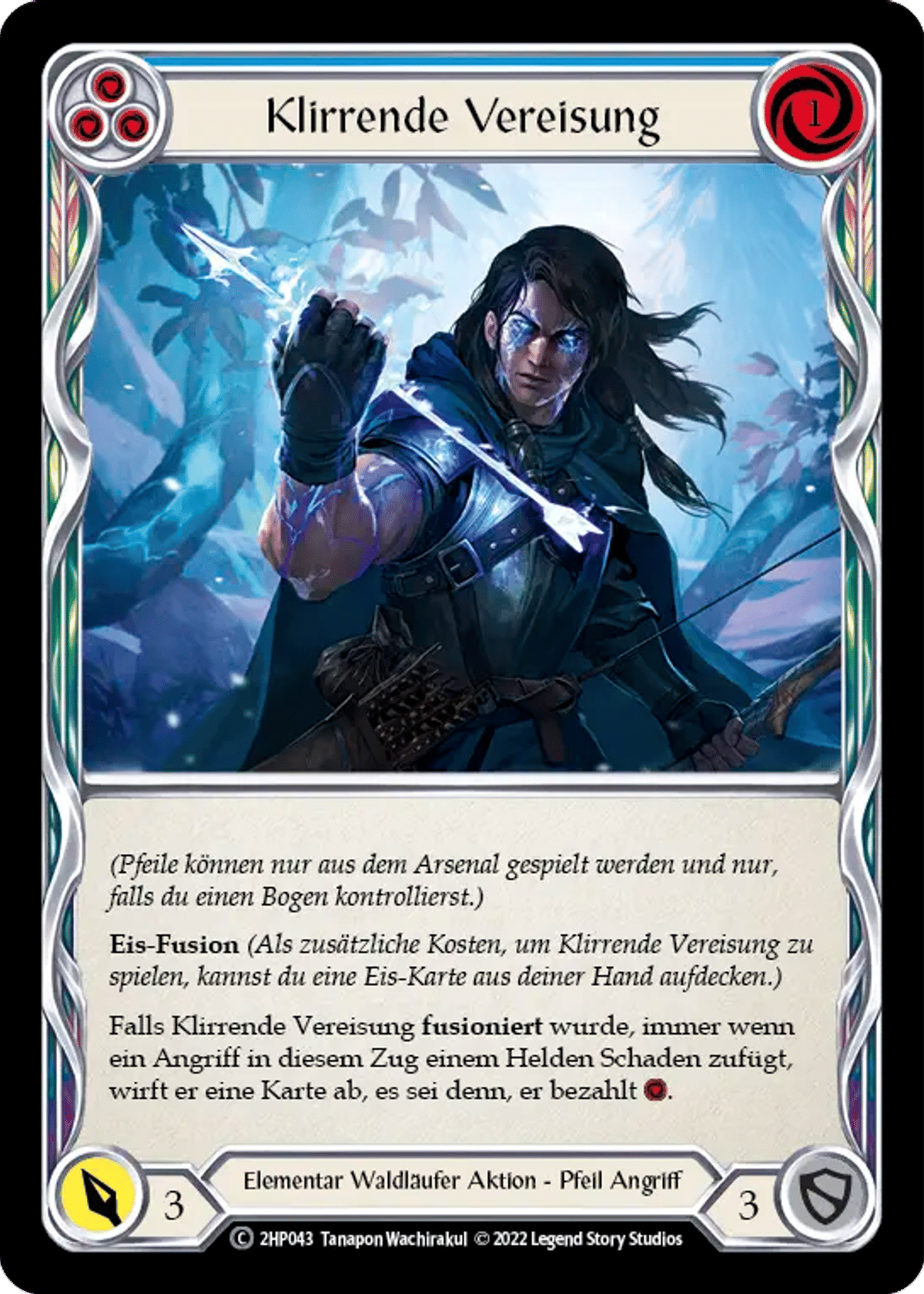 Chilling Icevein (Blue) from History Pack 2 - Black Label - Flesh and Blood