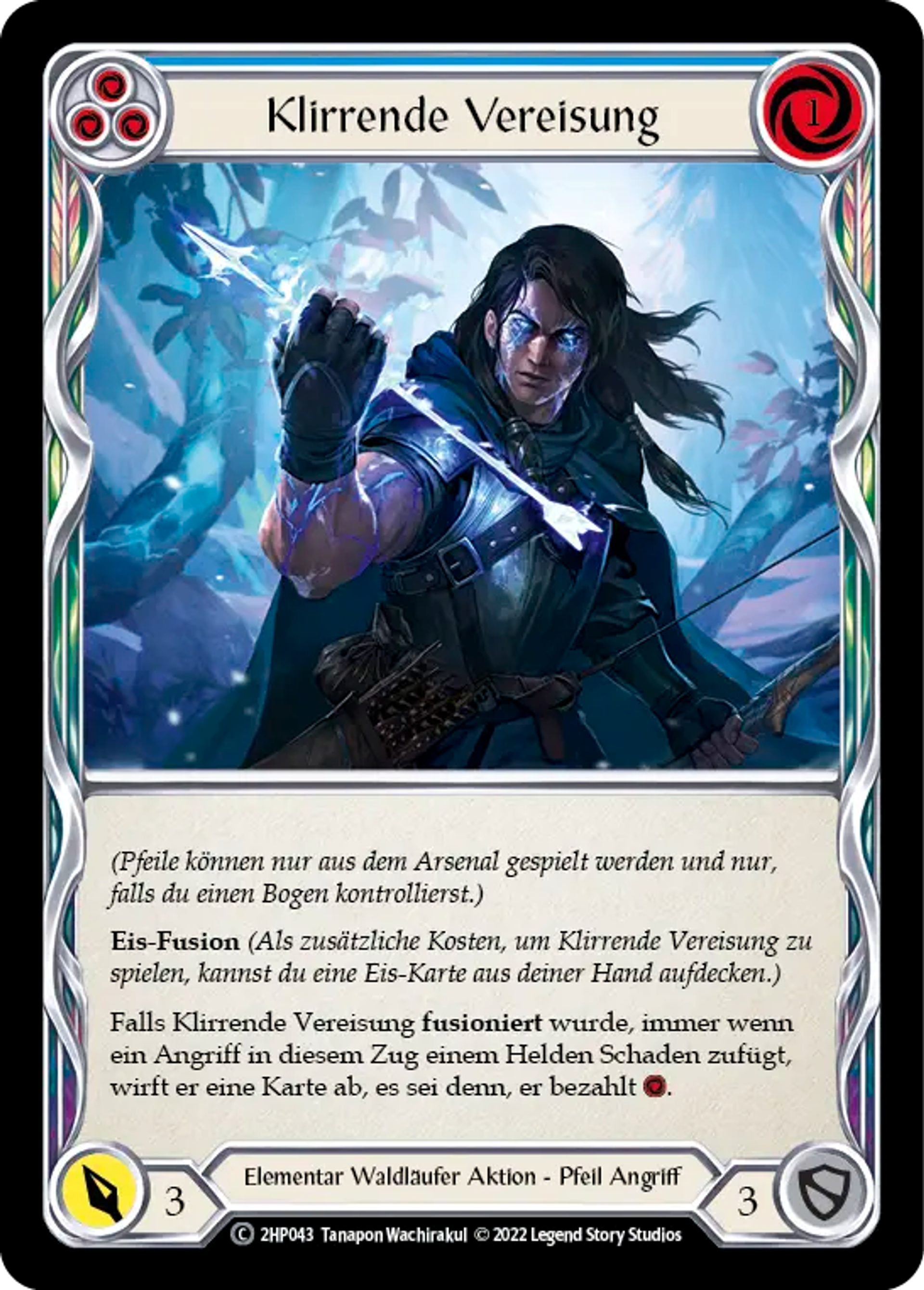 Chilling Icevein (Blue) — History Pack 2 - Black Label — Flesh and Blood