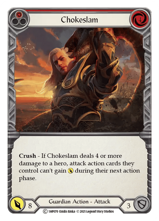 Chokeslam (Red) — History Pack 1 — Flesh and Blood