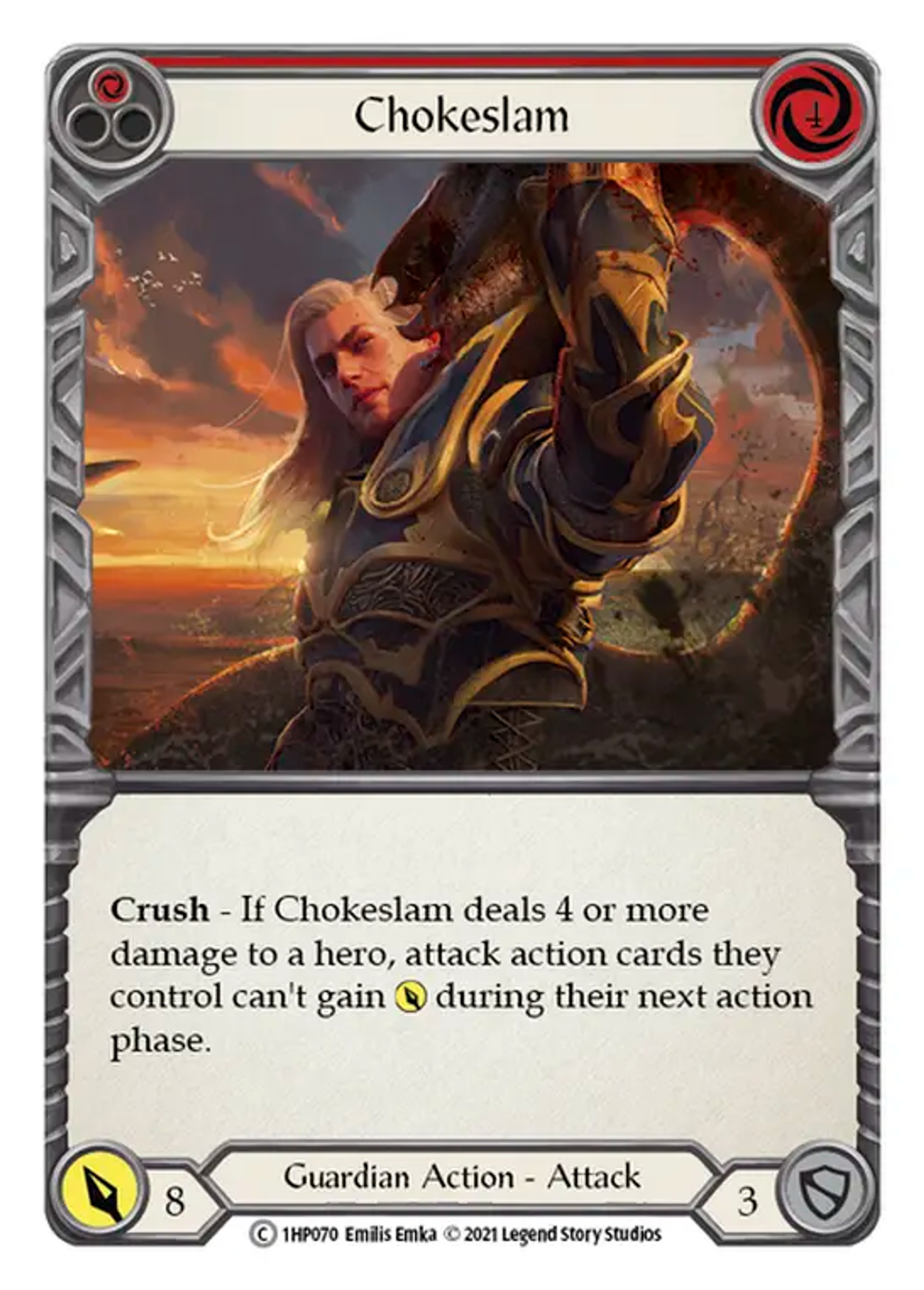 Chokeslam (Red) — History Pack 1 — Flesh and Blood
