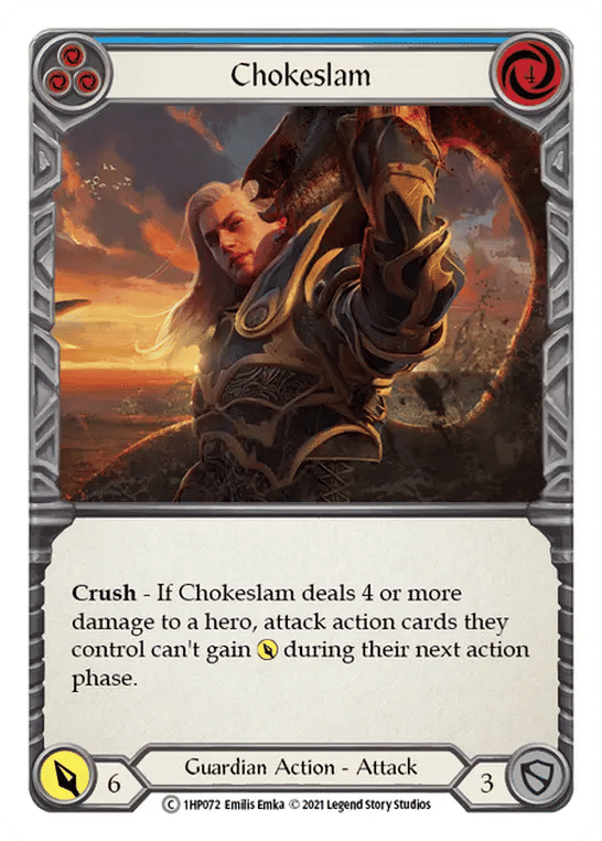 Chokeslam (Blue) — History Pack 1 — Flesh and Blood