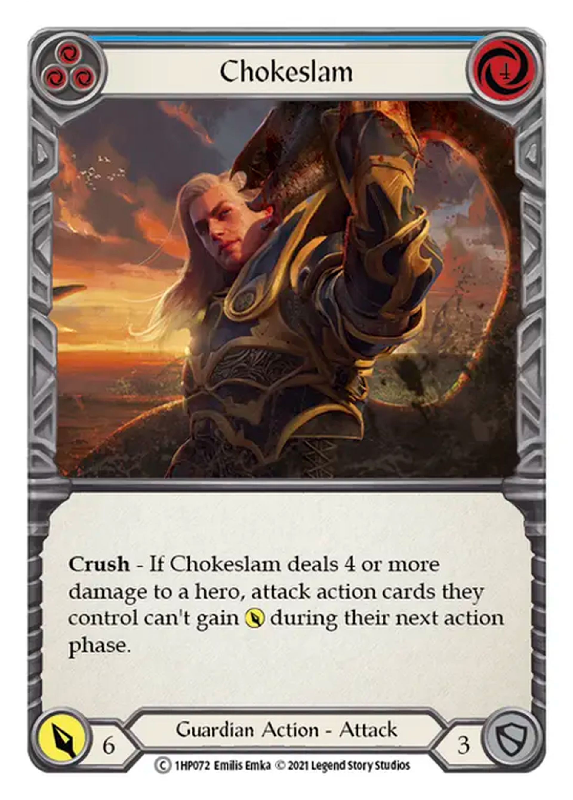 Chokeslam (Blue) — History Pack 1 — Flesh and Blood