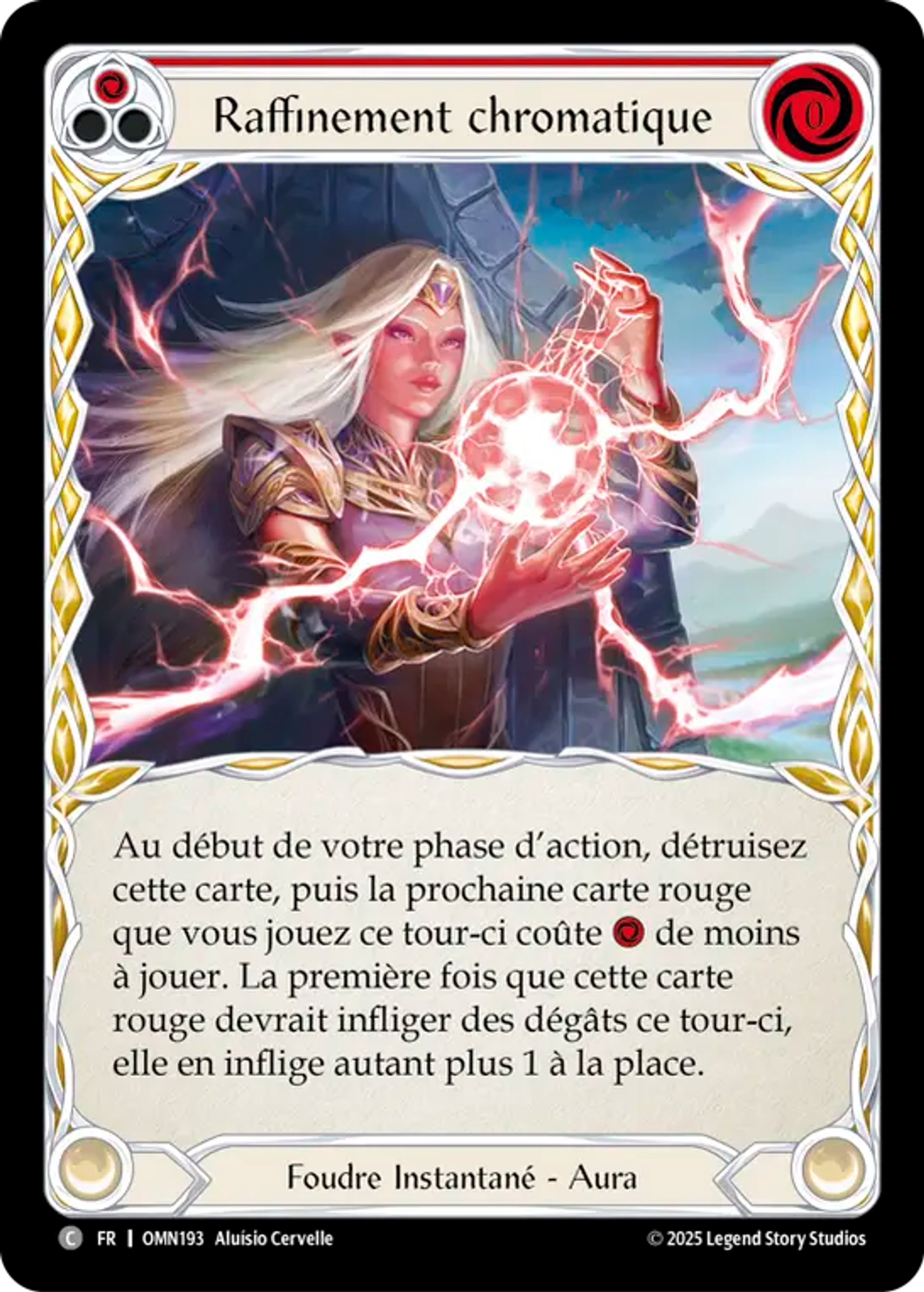 Raffinement chromatique — Omens of the Third Age — Flesh and Blood