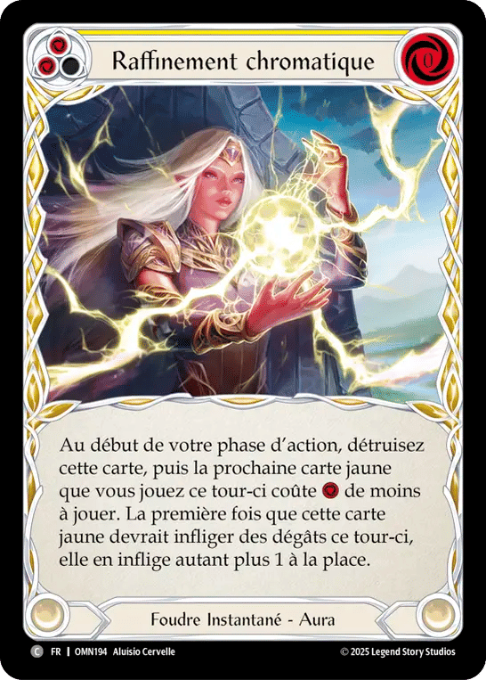 Raffinement chromatique — Omens of the Third Age — Flesh and Blood