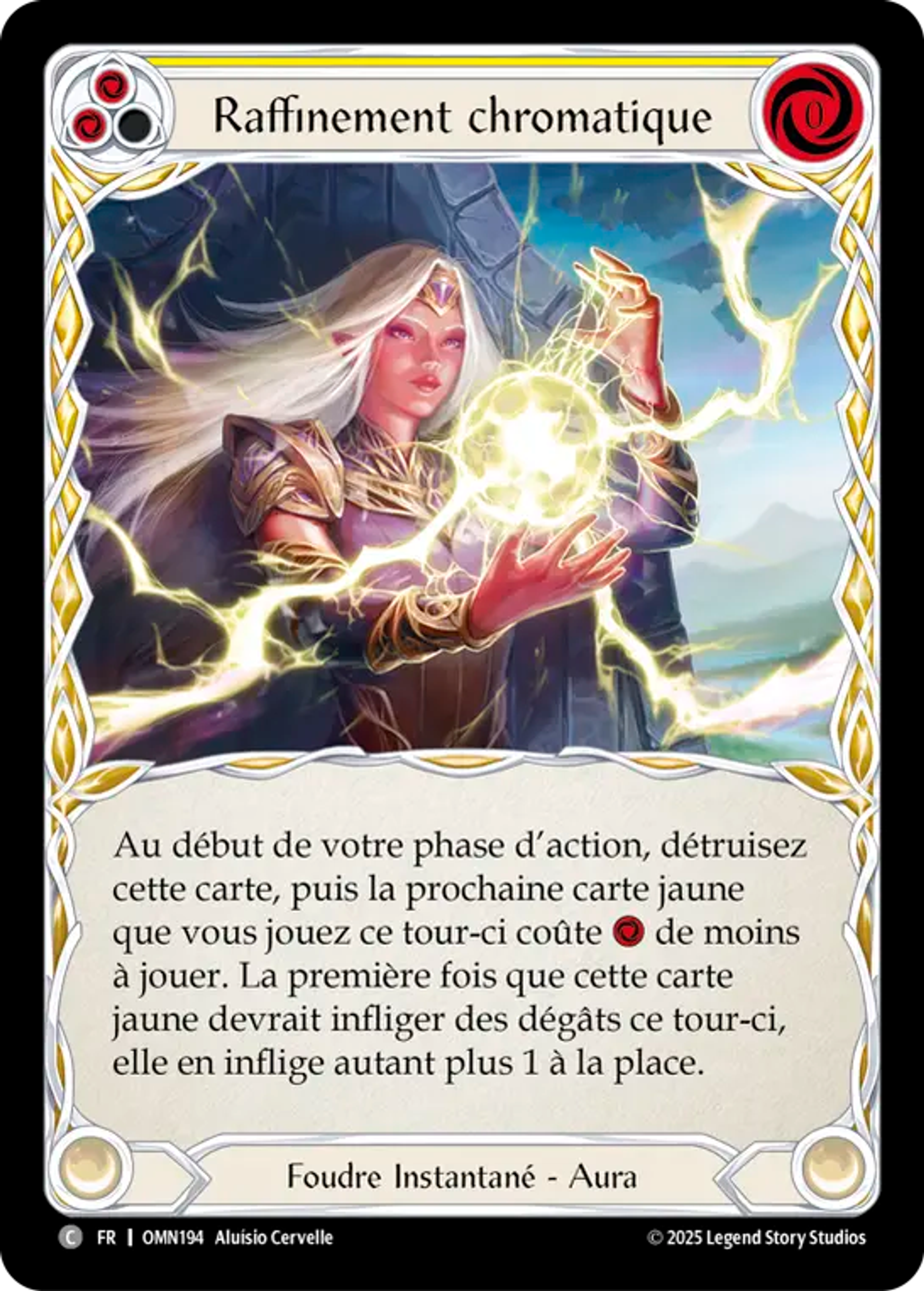 Raffinement chromatique — Omens of the Third Age — Flesh and Blood