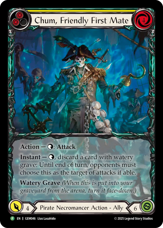 Chum, Friendly First Mate — GEM - Pack 2 — Flesh and Blood