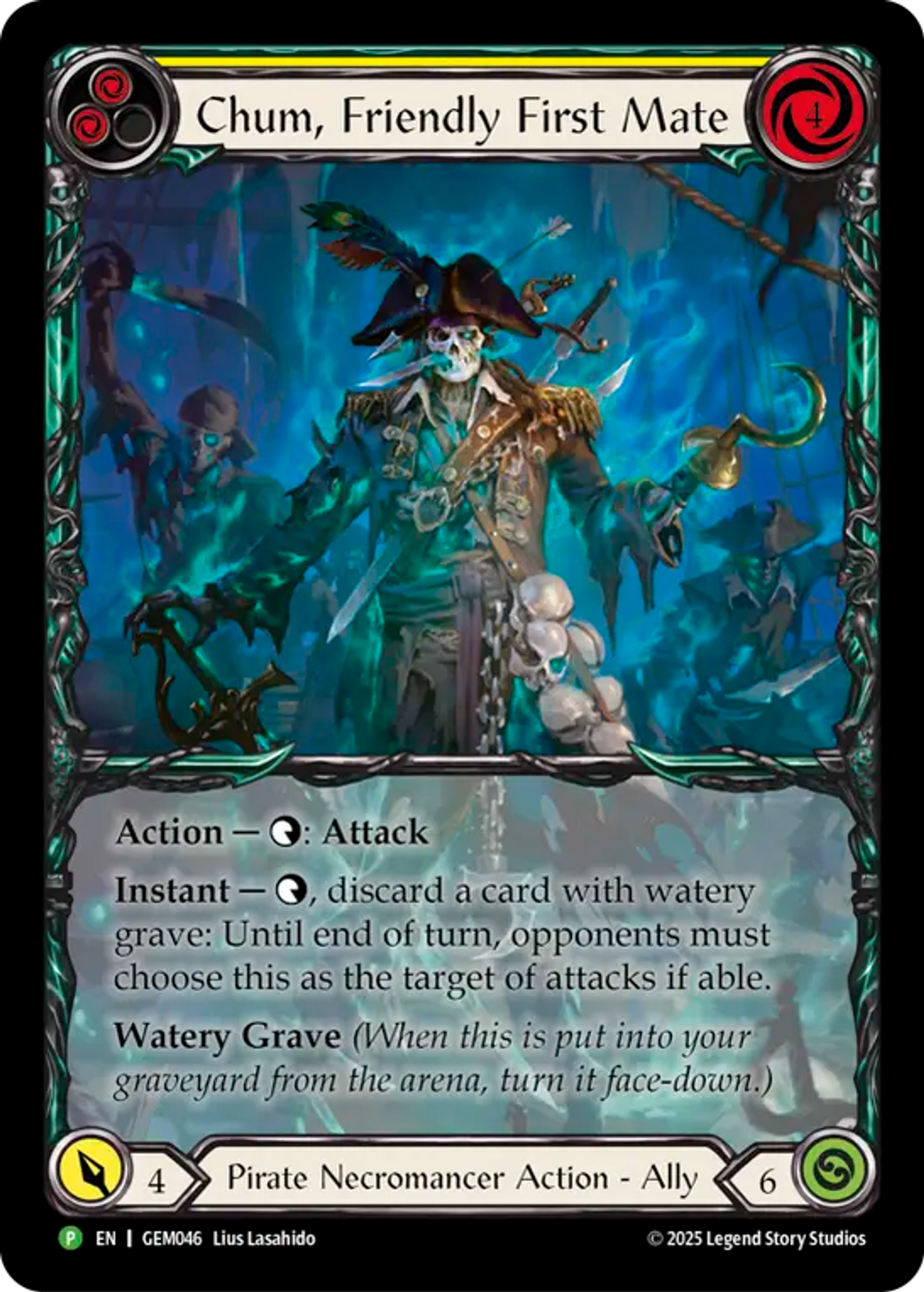 Chum, Friendly First Mate — GEM - Pack 2 — Flesh and Blood