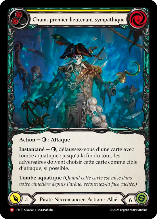 Chum, premier lieutenant sympathique