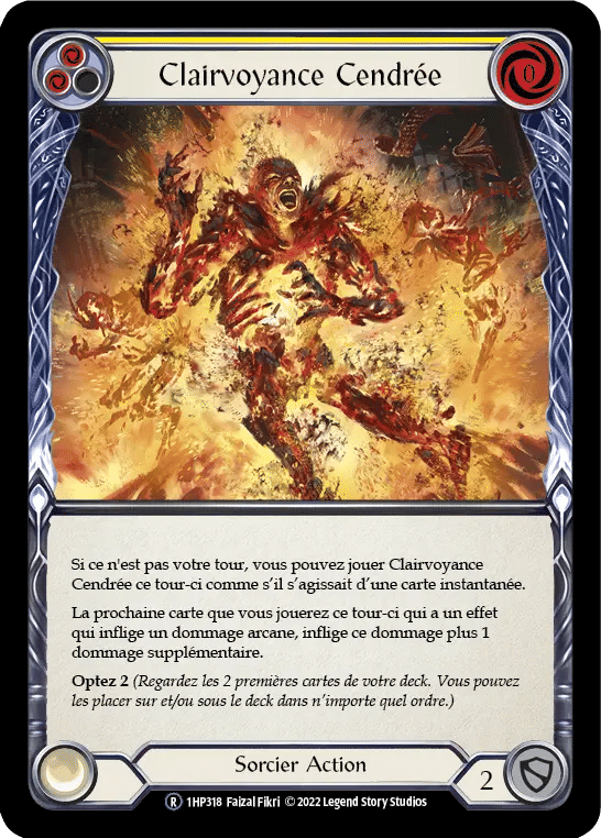 Clairvoyance Cendrée — History Pack 1 - Black Label — Flesh and Blood