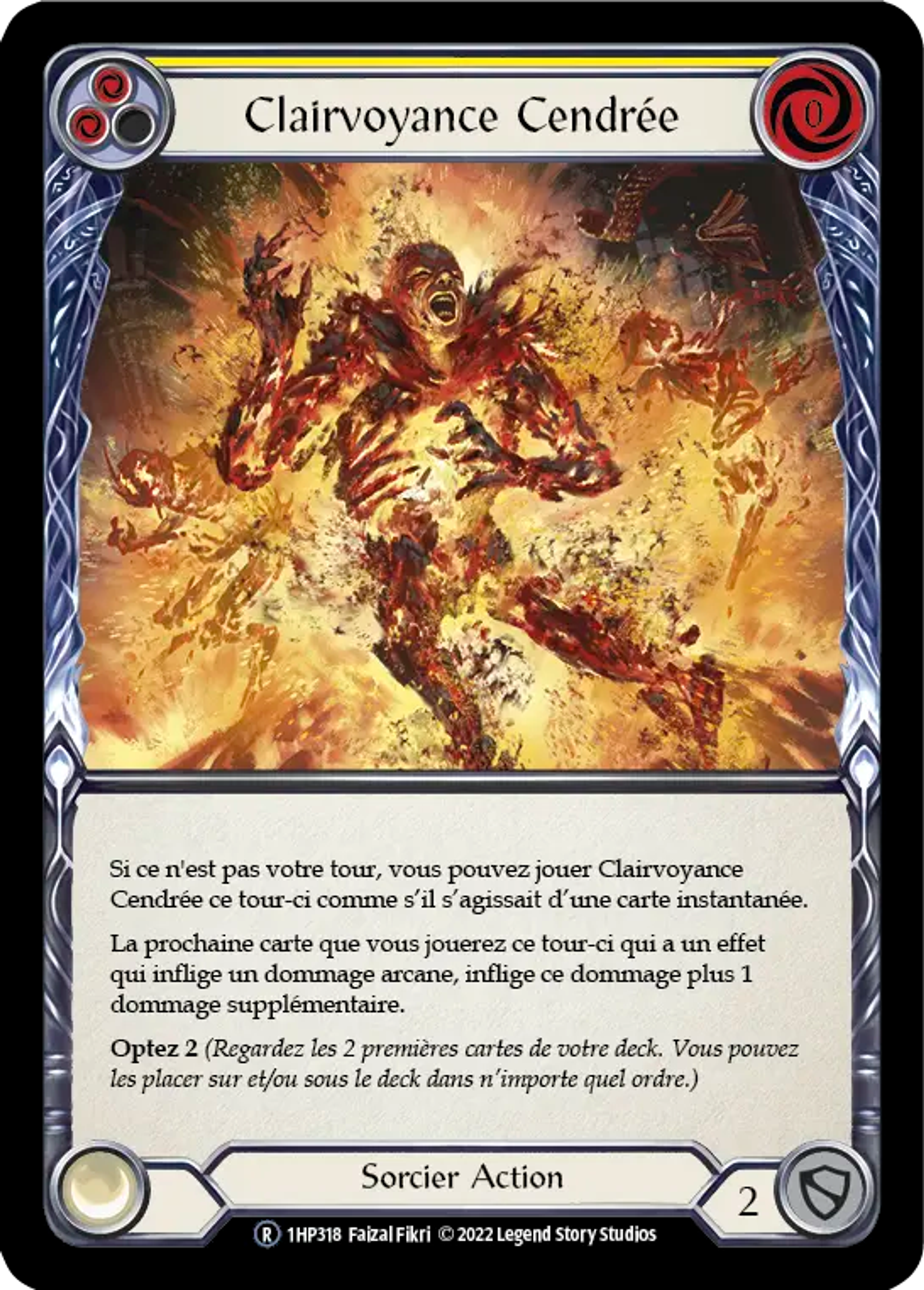 Clairvoyance Cendrée — History Pack 1 - Black Label — Flesh and Blood