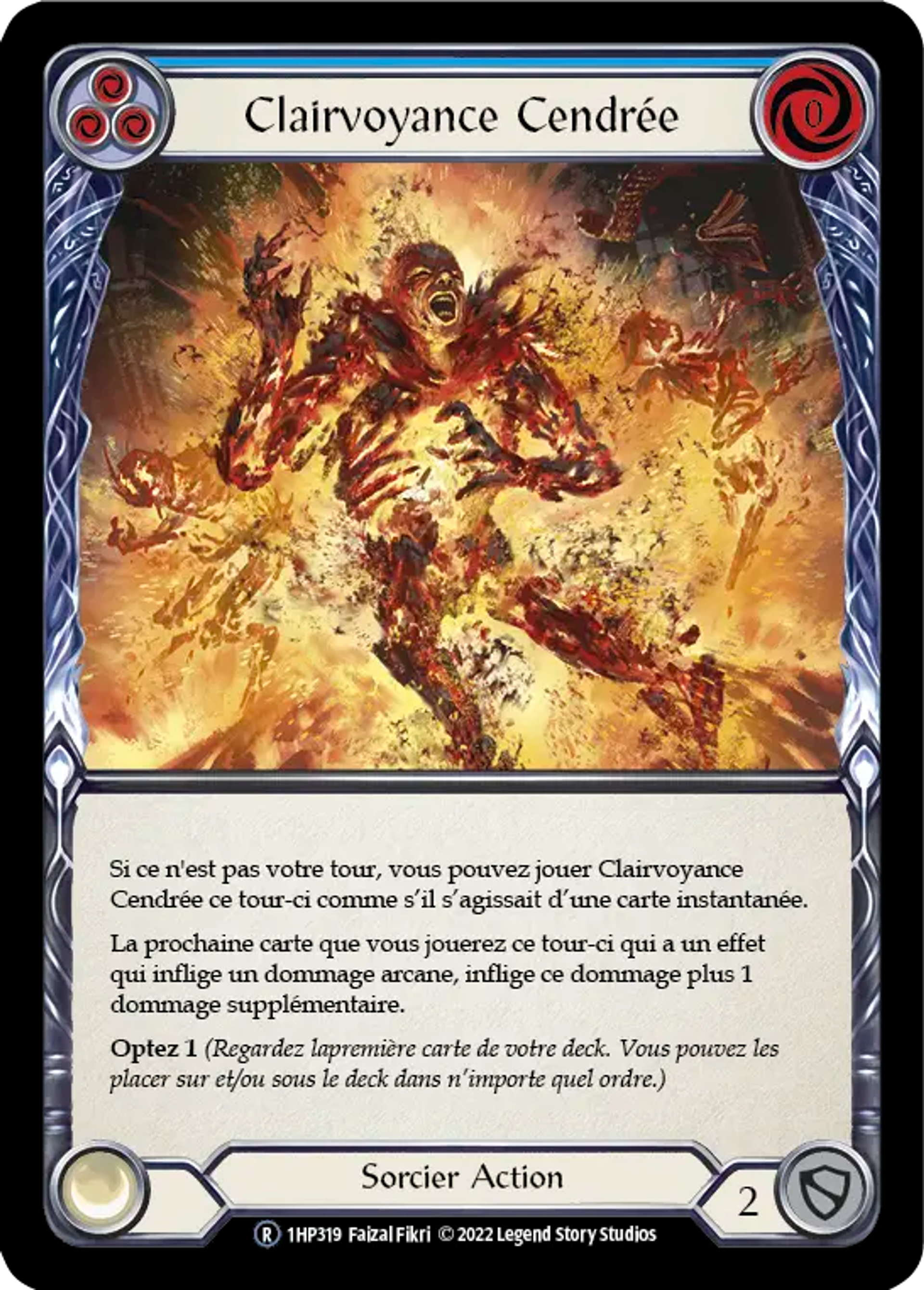Clairvoyance Cendrée — History Pack 1 - Black Label — Flesh and Blood