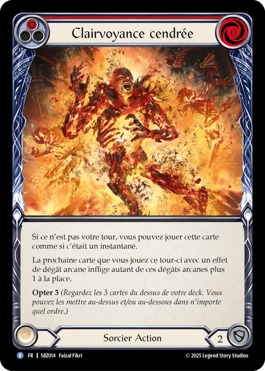 Clairvoyance cendrée — Silver Age Chapter 3 - Blaze, Firemind — Flesh and Blood