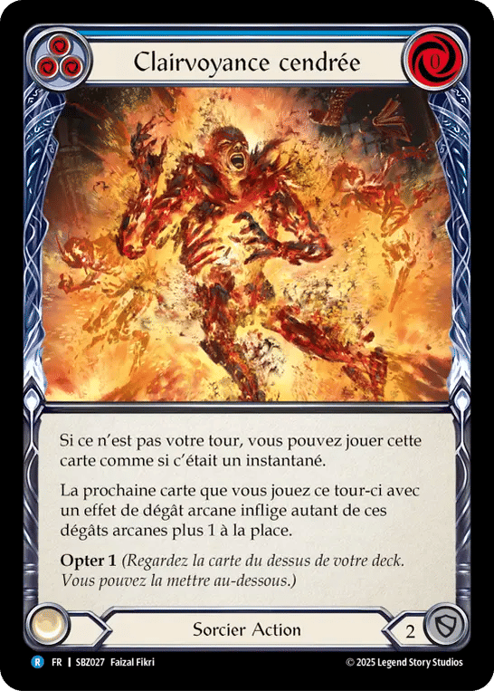 Clairvoyance cendrée — Silver Age Chapter 3 - Blaze, Firemind — Flesh and Blood