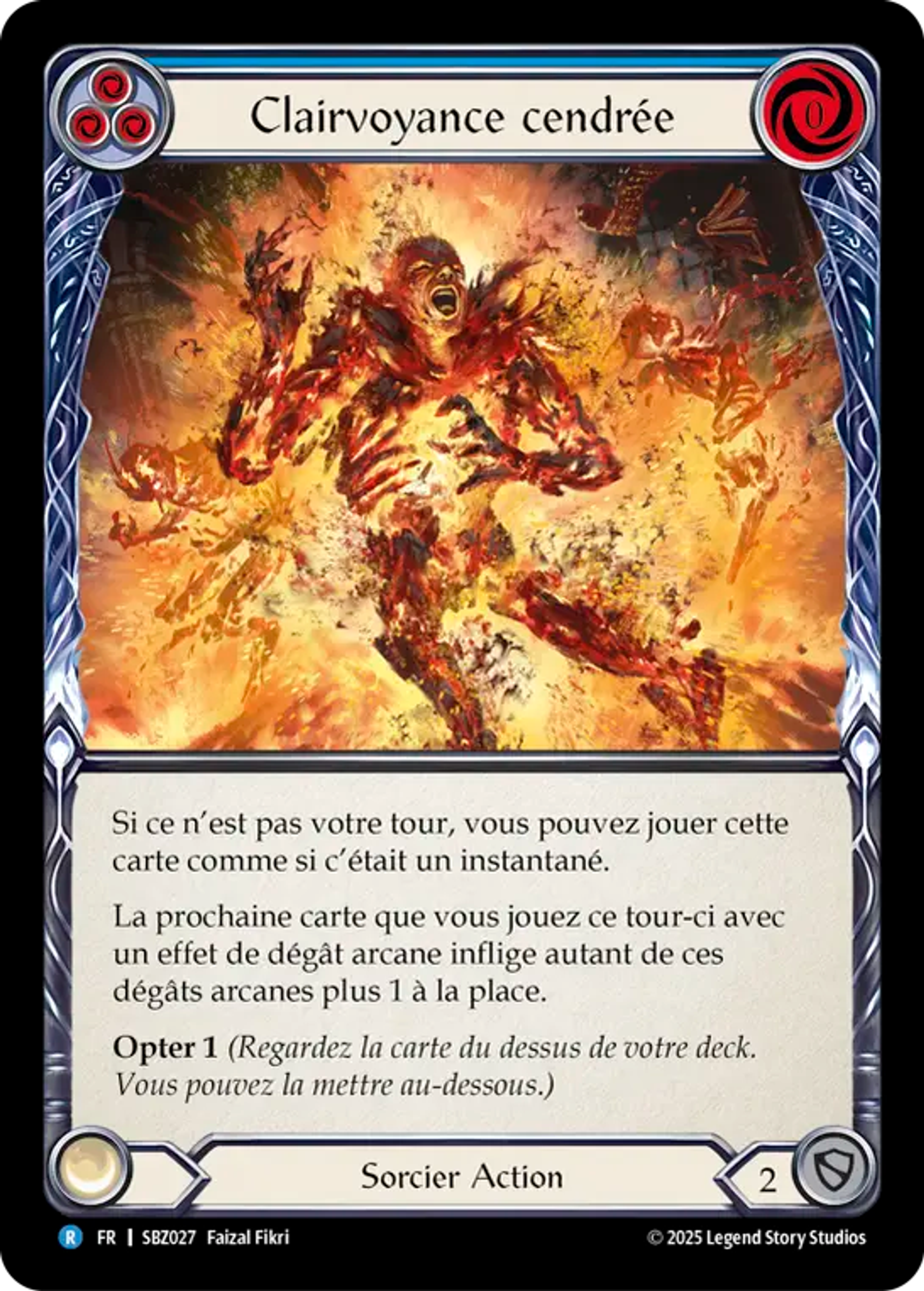 Clairvoyance cendrée — Silver Age Chapter 3 - Blaze, Firemind — Flesh and Blood