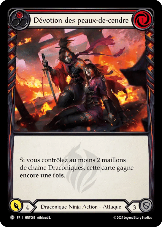 Dévotion des peaux-de-cendre — The Hunted — Flesh and Blood