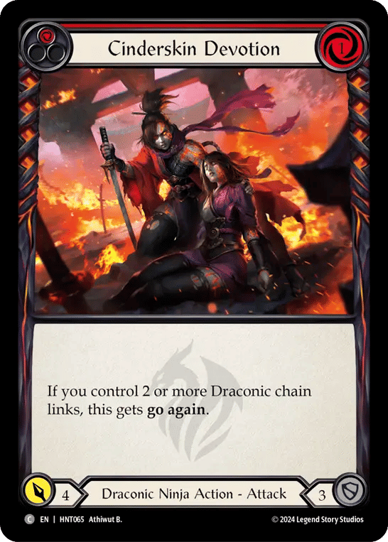 Cinderskin Devotion (Red) — The Hunted — Flesh and Blood