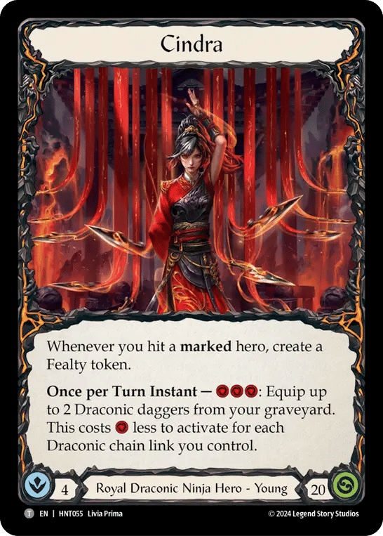 Cindra — The Hunted — Flesh and Blood