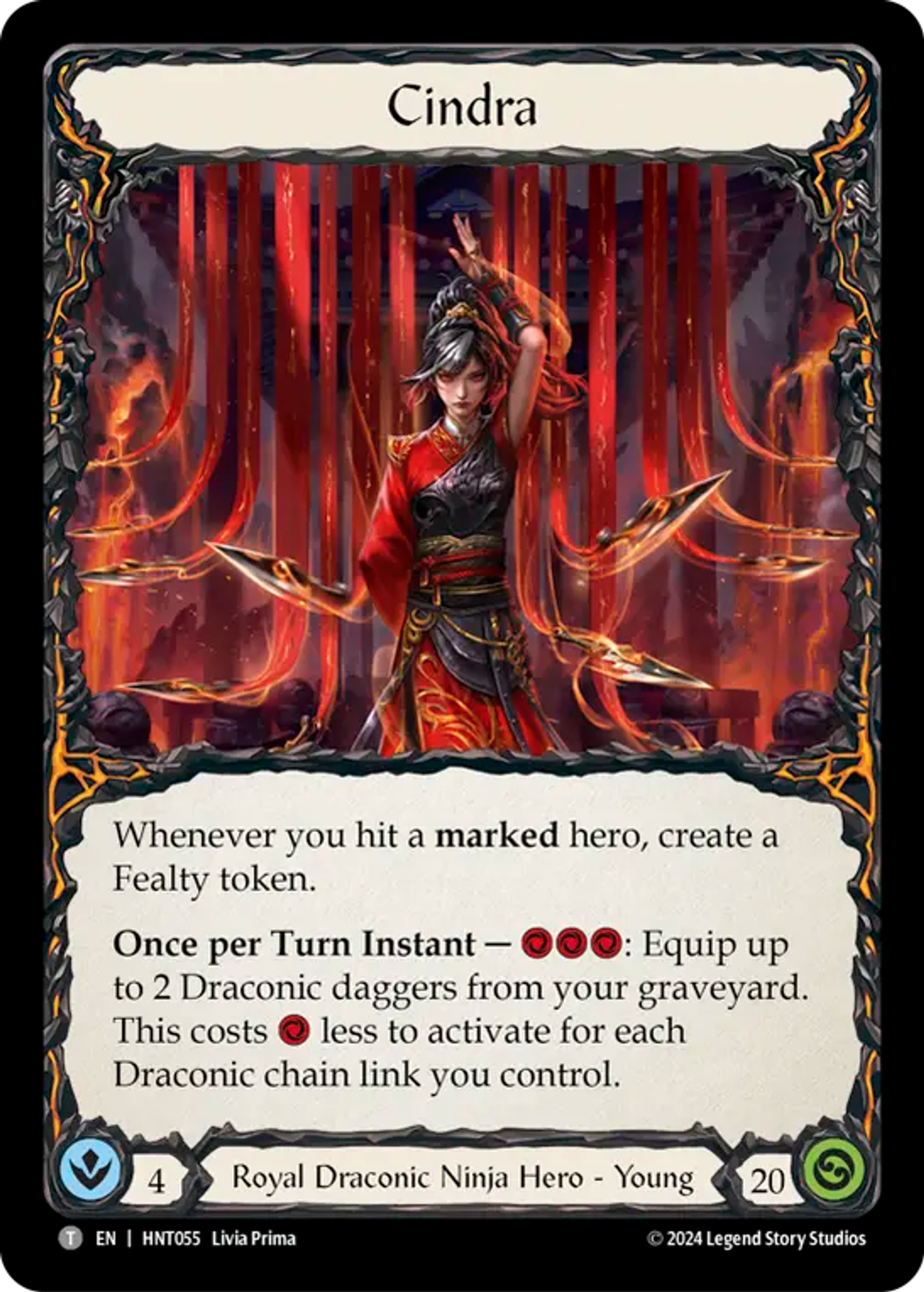 Cindra — The Hunted — Flesh and Blood