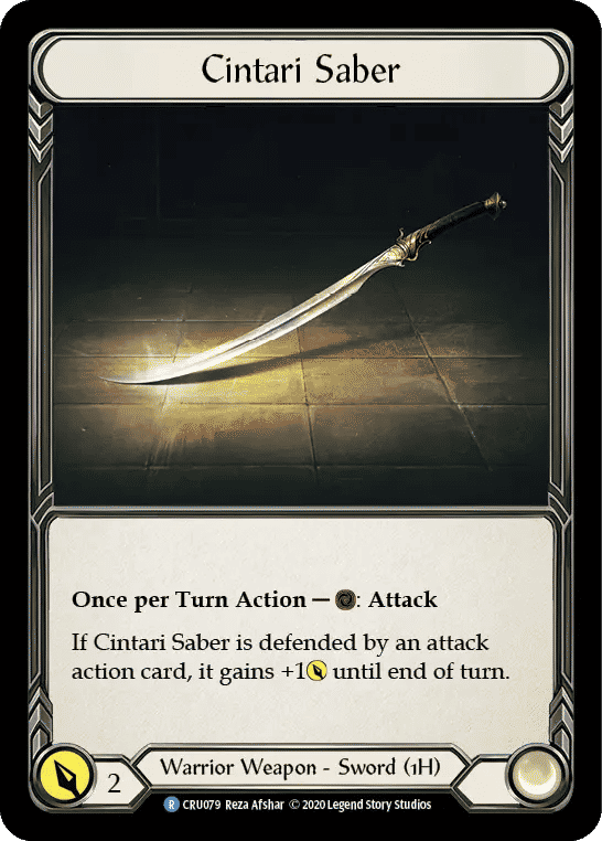 Cintari Saber — Crucible of War — Flesh and Blood