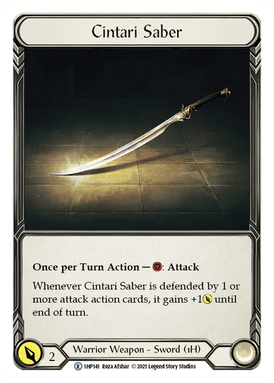 Cintari Saber — History Pack 1 — Flesh and Blood