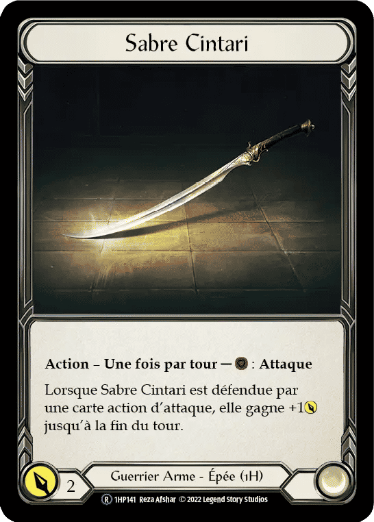 Sabre Cintari — History Pack 1 - Black Label — Flesh and Blood