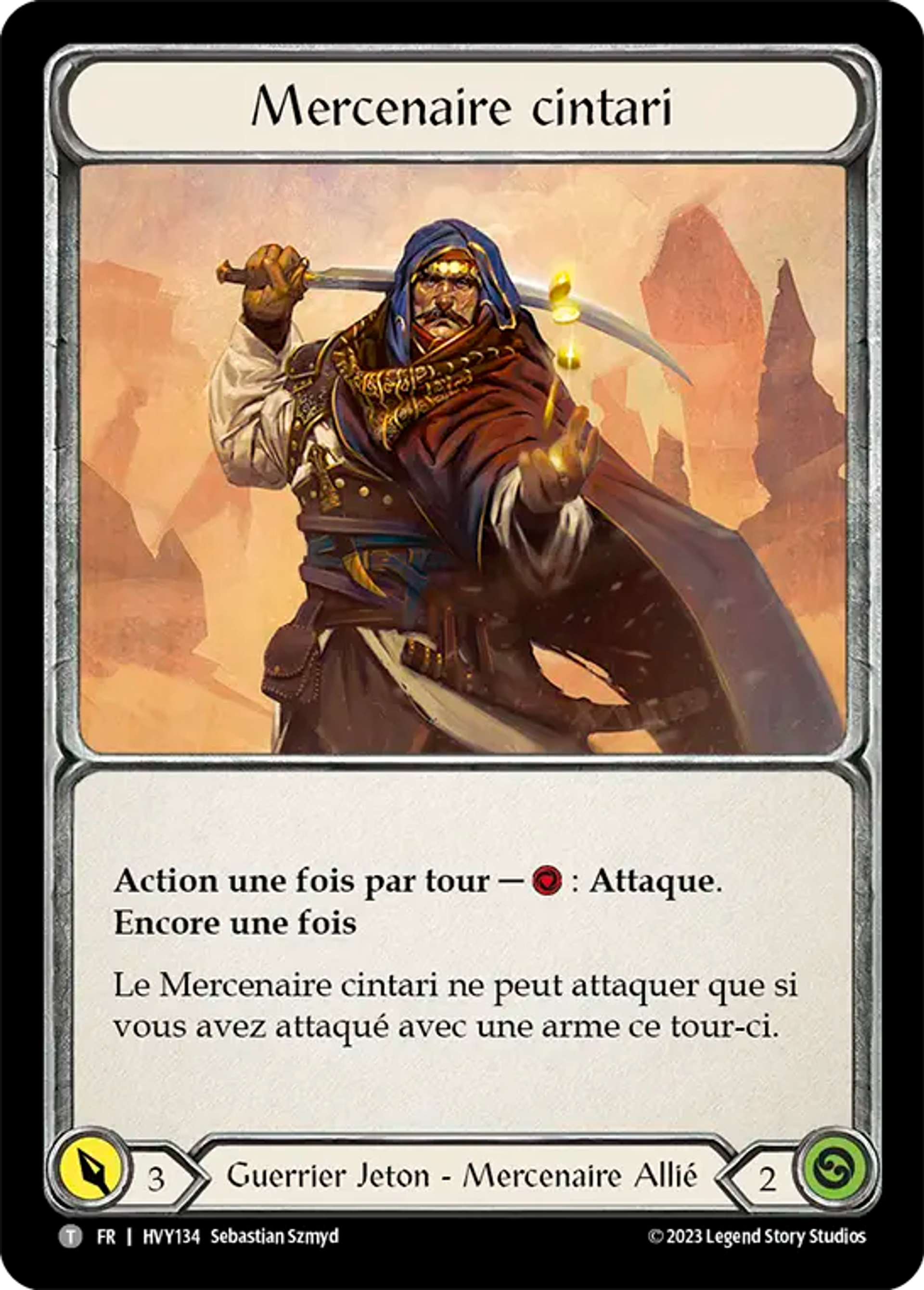 Mercenaire cintari — Heavy Hitters — Flesh and Blood