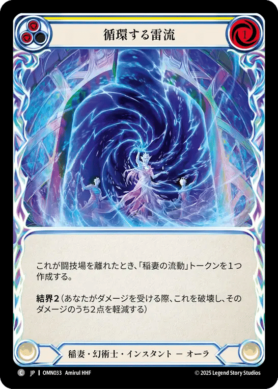 Circular Flowtide (Yellow) — Omens of the Third Age — Flesh and Blood