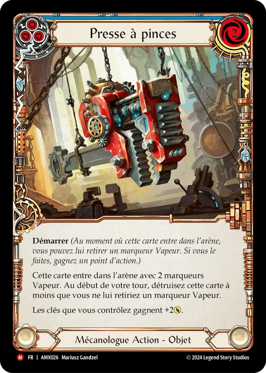 Presse à pinces — Armory Deck - Maxx 'The Hype' Nitro — Flesh and Blood