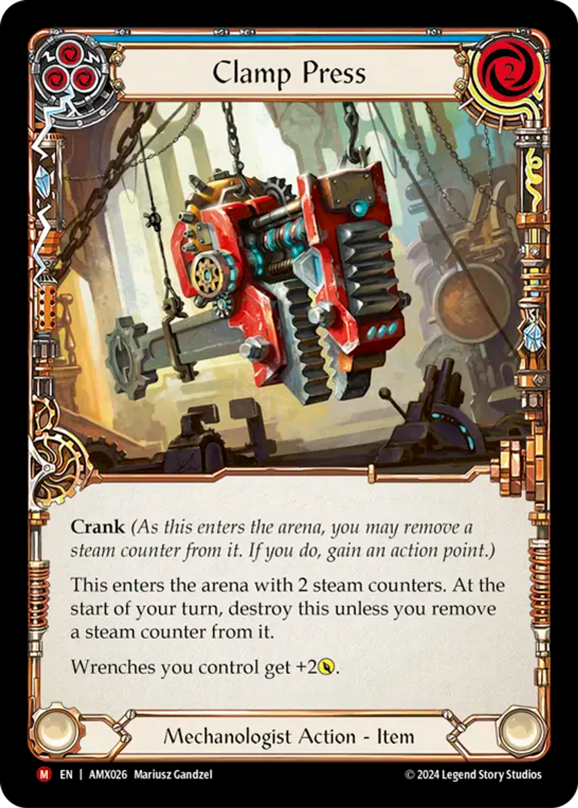 Presse à pinces — Armory Deck - Maxx 'The Hype' Nitro — Flesh and Blood