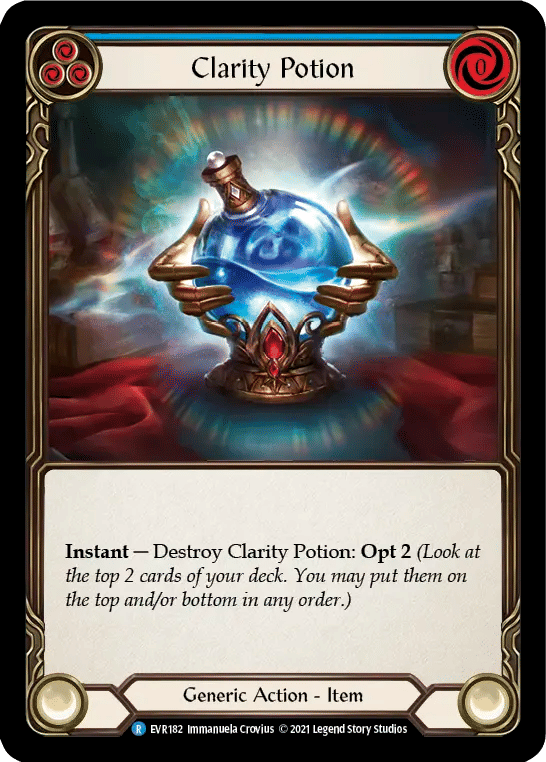 Clarity Potion (Blue) — Everfest — Flesh and Blood