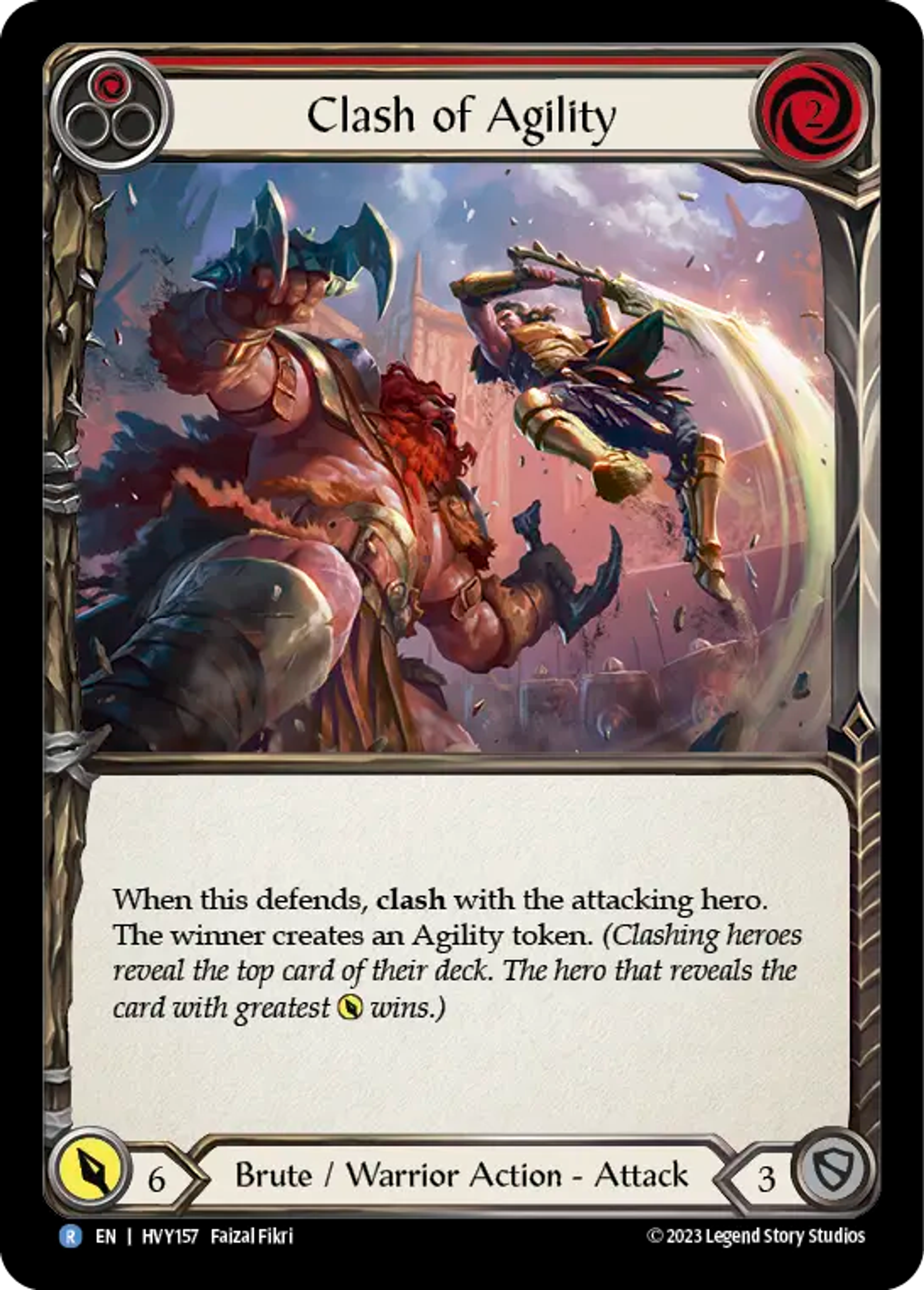Duel d’agilité — Heavy Hitters — Flesh and Blood