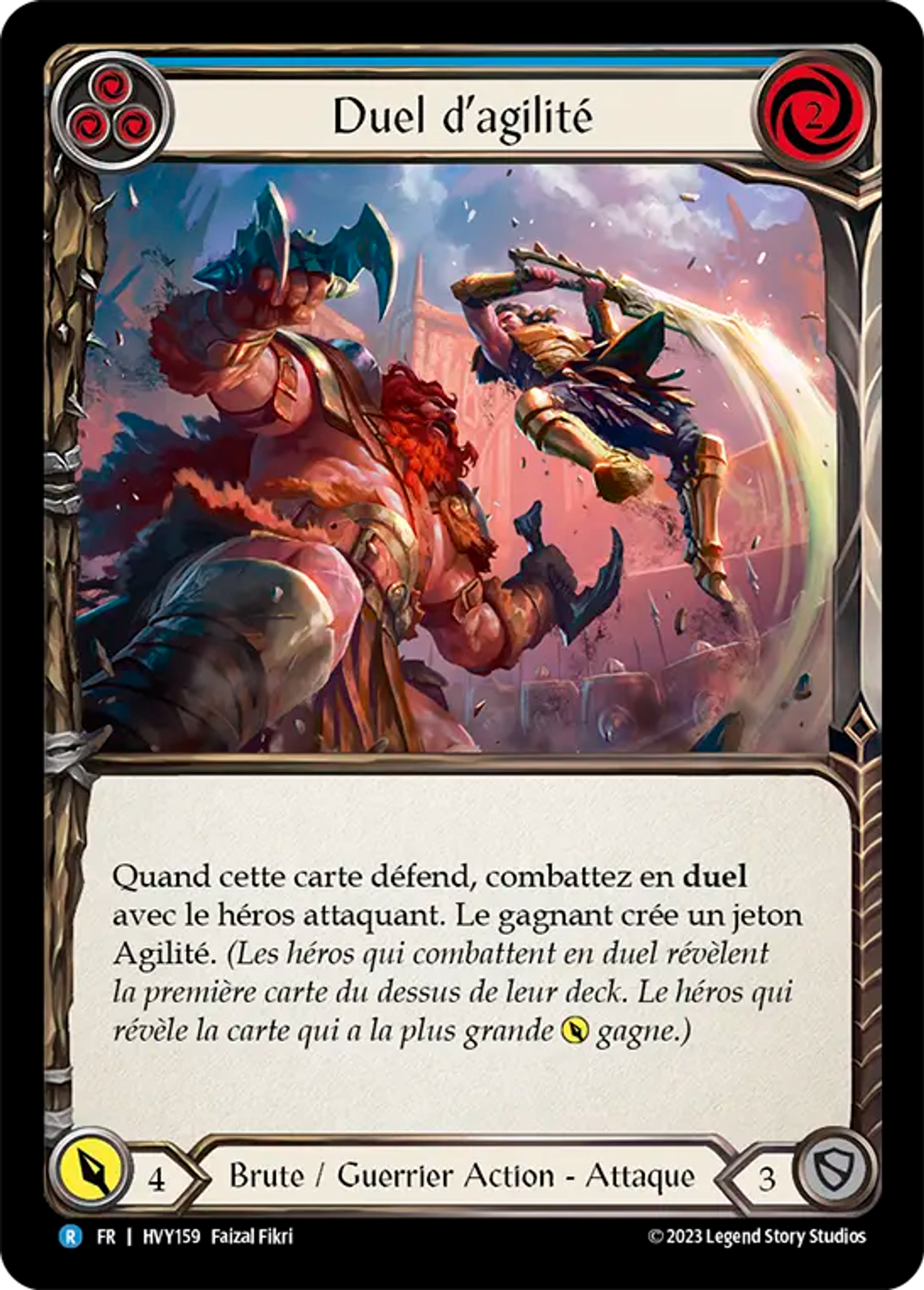 Duel d’agilité — Heavy Hitters — Flesh and Blood