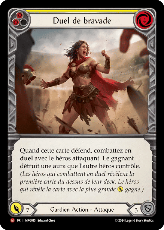 Duel de bravade — Mastery Pack Guardian — Flesh and Blood