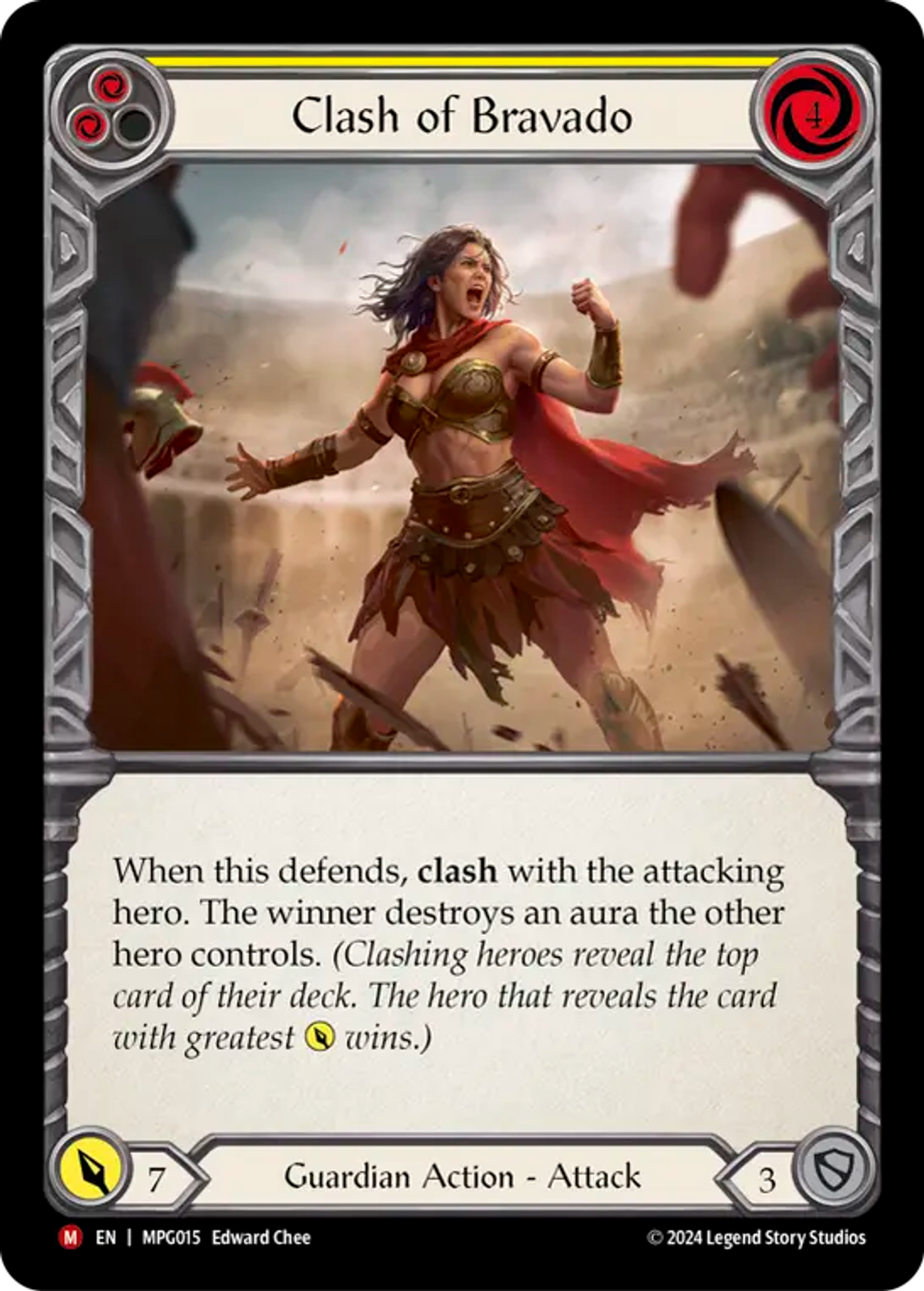 Duel de bravade — Mastery Pack Guardian — Flesh and Blood