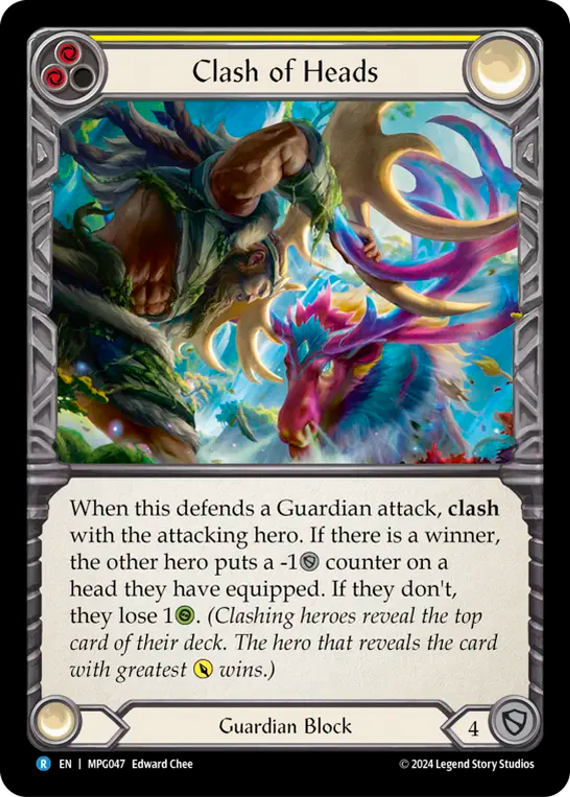 Duel de têtes — Mastery Pack Guardian — Flesh and Blood